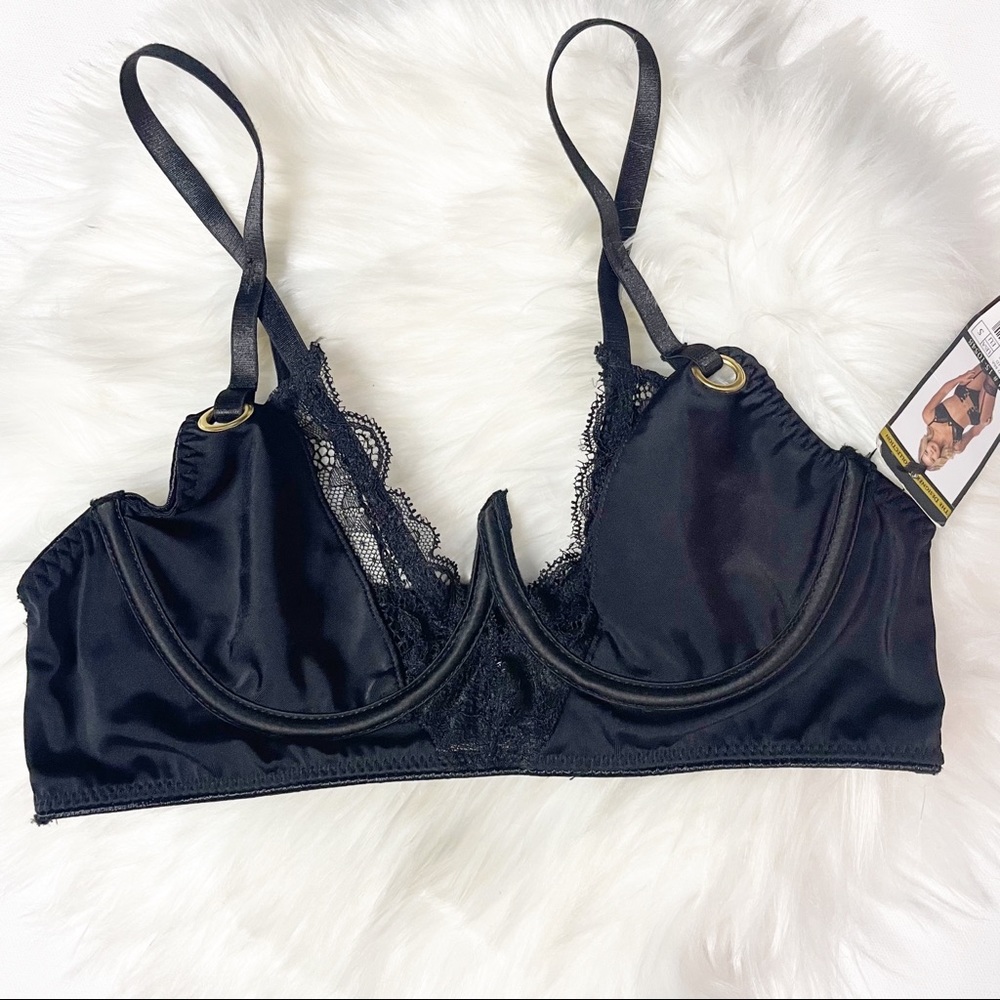 Oh La La Cheri Paris | Michella Bondage Bra Black - Picture 2 of 9